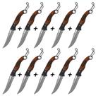 Kit 10 Canivetes Xingu XV3094 - Cabo Madeira Kit 10 Canivetes Xingu XV3094 - Cabo Madeira