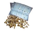 Kit 10 Cantoneiras Reforçada 40x40x30mm 6 Furos Kit 10 Cantoneiras Reforçada 40x40x30mm 6 Furos