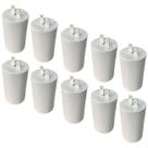 Kit 10 Capacitor Para Lavadora Brastemp Consul 45uf 110V