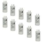Kit 10 Capacitor Permanente 15uF 380/400Vac EPX com Terminal Duplo