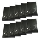 Kit 10 Capas Encadernação Térmica Até 200 Folhas A4 Preta
