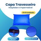 Kit 10 Capas Travesseiro 50 X 70 Hospitalar Impermeavel