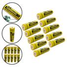Kit 10 Cargas Recarregáveis 15800mAh 3,7V para Lanternas