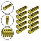 Kit 10 Cargas Recarregáveis 5200mAh 3.7V para Lanternas