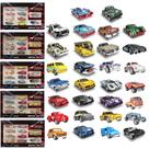Kit 10 Carrinho De Ferro Miniatura Colecionável Infantil Brinquedo Presente Sortido Metal Com Rodas Livres Com Detalhes Realistas Kizumba