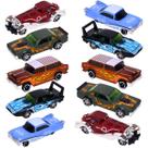 Kit 10 Carrinhos Miniatura Esportivo 1:64 Sortidos Blister - Castela