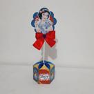 Kit 10 centro de mesa Personalizado Branca de neve
