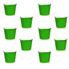 Kit 10 Cestos Balde Flexível C/Alça VERDE ESCURO 15L Fersil Kit 10 Cestos Balde Flexível C/Alça VERDE ESCURO 15L Fersil