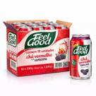 Kit 10 Chá Vermelho com Amora FEEL GOOD 330ml
