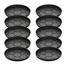Kit 10 Chapa Petisco Redonda Copa 2022 de Ferro Fumil 20x2cm