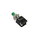 Kit 10 Chave Botão Push Button 2T Liga Verde