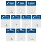 Kit 10 Chicotinhos Para Pesca de Lambari com 3 Anzóis e Miçanga Da Summer Saicanga Piaba
