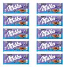 Kit 10 Chocolate Milka - Chips Ahoy Ou Lu