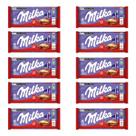 Kit 10 Chocolate Milka - Chips Ahoy Ou Lu