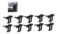 Kit 10 Clip Dreno Para Escoar Água De Placa Solar C/ 30mm