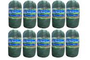 Kit 10 Colchonete Camping Solteiro Grande + Sacola Verde