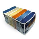 Kit 10 Colmeia Organizadora de Guardaroupa ideal para Calça Jeans, Toalhas, Blusas, Lençol, Jaquetas. GG 40x25x20