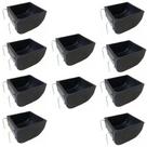 Kit 10 Comedouros Abecel 10 Litros 30x26x16