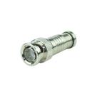 Kit 10 Conector BNC Macho RG59 Compressão Solto P/ Cftv Kit 10 Conector BNC Macho RG59 Compressão Solto P/ Cftv