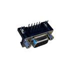 Kit 10 Conector Db9 Fêmea 90 Graus P/ Solda Placa Pci