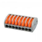 Kit 10 Conector Fio Elétrico 5mm² 250V32A Vias e Fases Compacto Derivação Original Kit 10 Conector Fio Elétrico 5mm² 250V32A Vias e Fases Compacto Derivação Original