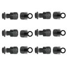 Kit 10 Conector Inicial + Chula + Fim de Linha Santeno Kit 10 Conector Inicial + Chula + Fim de Linha Santeno