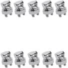 Kit 10 Conector Parafuso Fendido 1,5 a 10 mm² Estanhado