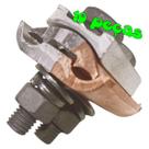 Kit 10 Conector Paralelo Bimetálico Tapit 16 à 70mm Duplo Cabo Alumínio com Cobre Kit 10 Conector Paralelo Bimetálico Tapit 16 à 70mm Duplo Cabo Alumínio com Cobre