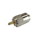 Kit 10 Conector Uhf Macho Cabo Rg213 + Redutor Rg58 Vhf Uhf