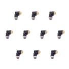 Kit 10 Conectores Cotovelo Orientável BSP 8,0mm 1/8" KSE08-01 Kraftmove