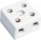 Kit 10 Conectores de porcelana 2 polos 16mm 50AA - chuveiro