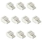 Kit 10 Conectores Fêmea 721-103 1 Condutor 3 Polos 5,0mm 2,5mm² Wago Kit 10 Conectores Fêmea 721-103 1 Condutor 3 Polos 5,0mm 2,5mm² Wago