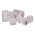 Kit 10 Conectores Rj45 Macho Transparente Kit 10 Conectores Rj45 Macho Transparente