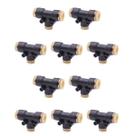 Kit 10 Conectores União Tee 6,0mm KUT06 Kraftmove
