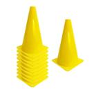 Kit 10 Cones 23cm PVC Agilidade Treinamento Funcional Exercícios Kit 10 Cones 23cm PVC Agilidade Treinamento Funcional Exercícios