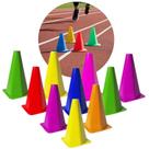 Kit 10 Cones Agilidade Treinamento Funcional Exercícios Kit 10 Cones Agilidade Treinamento Funcional Exercícios