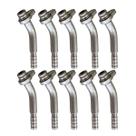 Kit 10 Conexões 45º Graus Radial Block Fitting 10mm Alumínio