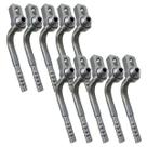 Kit 10 Conexões 90 Graus Radial Block Fitting 6mm Alumínio