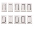 Kit 10 Conj. Int. Simples 10A Branco Moveis Liz - Tramontina
