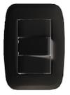 Kit 10 conjunto 1 interruptor simples 10a pezzi preta classica 50000