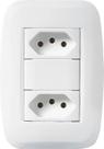 Kit 10 conjunto tomada dupla 20a 250v pezzi classica 50000