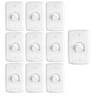 Kit 10 controle ventilador dimer luz 4x2 1000 w bivolt 326 rima