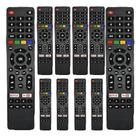 Kit 10 Controles Remotos Compatíveis Com Tv Philco E Britânia LE-7095 Preto