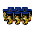 Kit 10 Copo Plástico Azul Game 320ml Plasvale Livre BPA