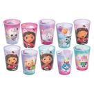 Kit 10 Copos Casa Mágica da Gabby 320 ml Lembrancinhas Festa Infantil Aniversário Colecionável Reutilizável Resistente