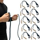 Kit 10 Cordas de Pular Com Giro 2,5mts Com Pegada de Madeira Dafoca Sports Kit 10 Cordas de Pular Com Giro 2,5mts Com Pegada de Madeira Dafoca Sports