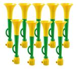 Kit 10 Cornetas Vuvuzela Do Brasil - Copa - Lembrancinha