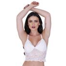 Kit 10 Cropped Top De Renda Sem Bojo Alça Regulável Feminino