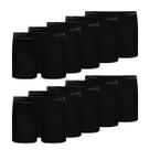 Kit 10 cueca boxer box infantil lupo microfibra sem costura