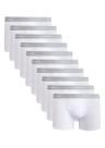 Kit/10 Cueca Boxer Hering 77QN Masculina Algodão T. P/XXG